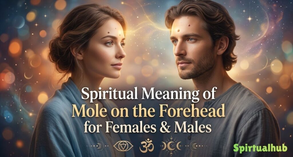 spiritual-meaning-of-mole-on-forehead