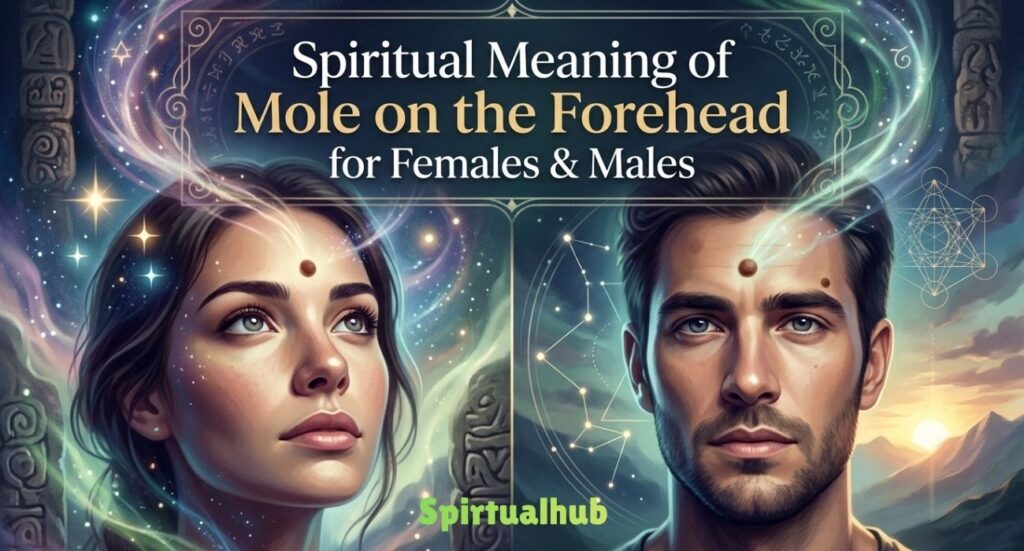 spiritual-meaning-of-mole-on-forehead