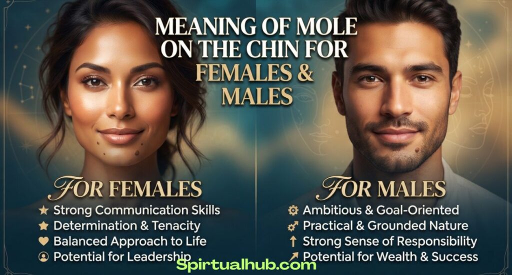 spiritual-meaning-of-mole-the-chin
