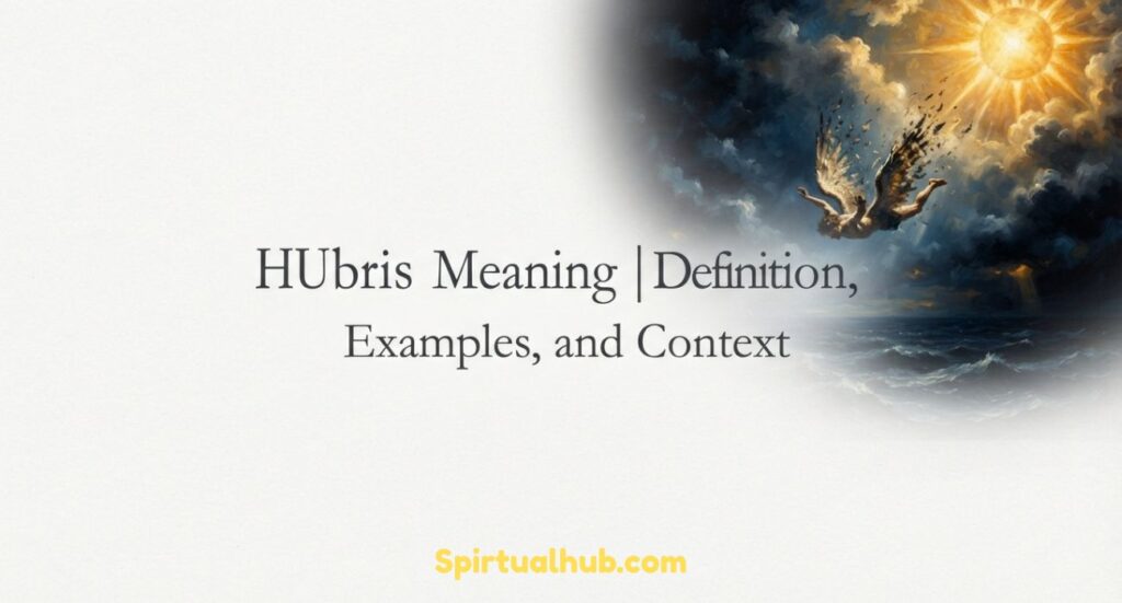 hubris-meaning